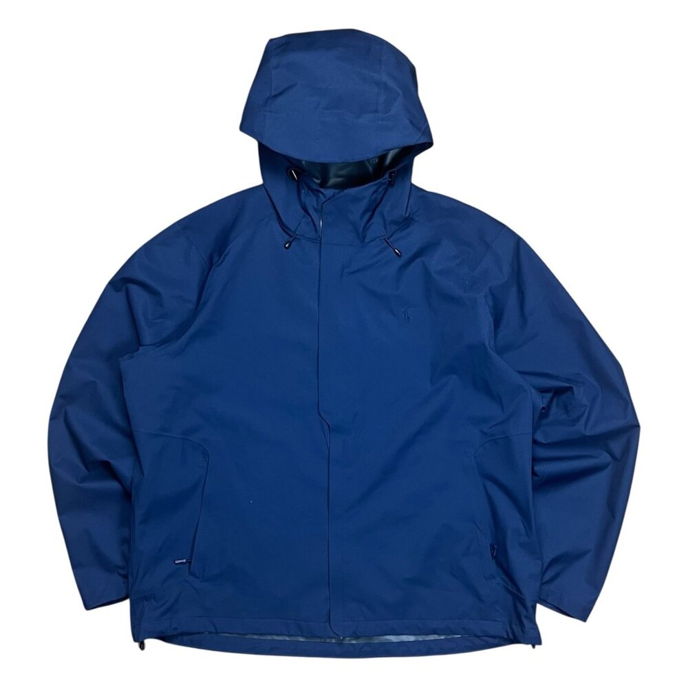 Polo Ralph Lauren Performance Hooded Blue Jacket - XXL
